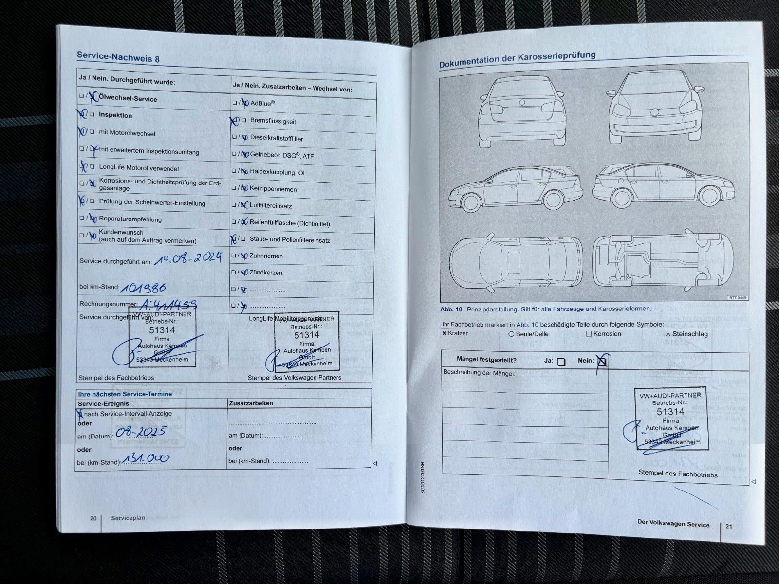 Fahrzeugabbildung Volkswagen Golf VII 1.2 TSI Variant Lounge 1.HAND SCHECKHEF