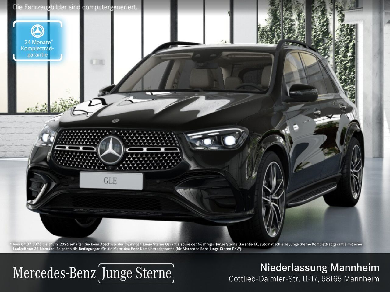 Mercedes-Benz GLE 400 e 4M AMG Advanced Pano Airma Night AHK