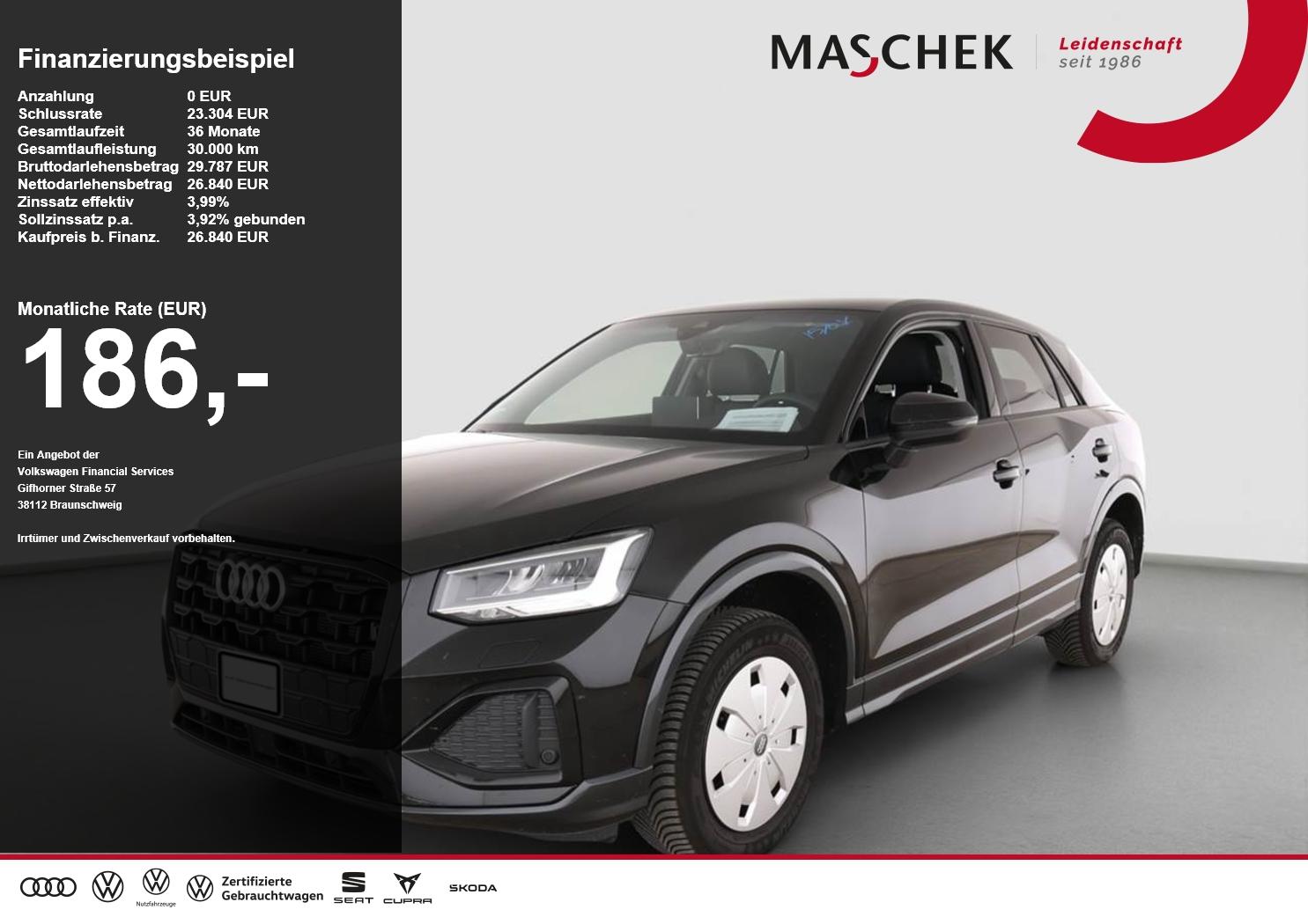 Audi Q2 35 TFSI S tronic Black inkl. WR R-Cam Naviplu
