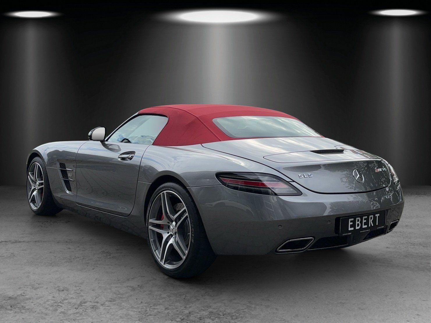 Fahrzeugabbildung Mercedes-Benz SLS AMG GT Roadster deutsches Auto MB-Scheckheft