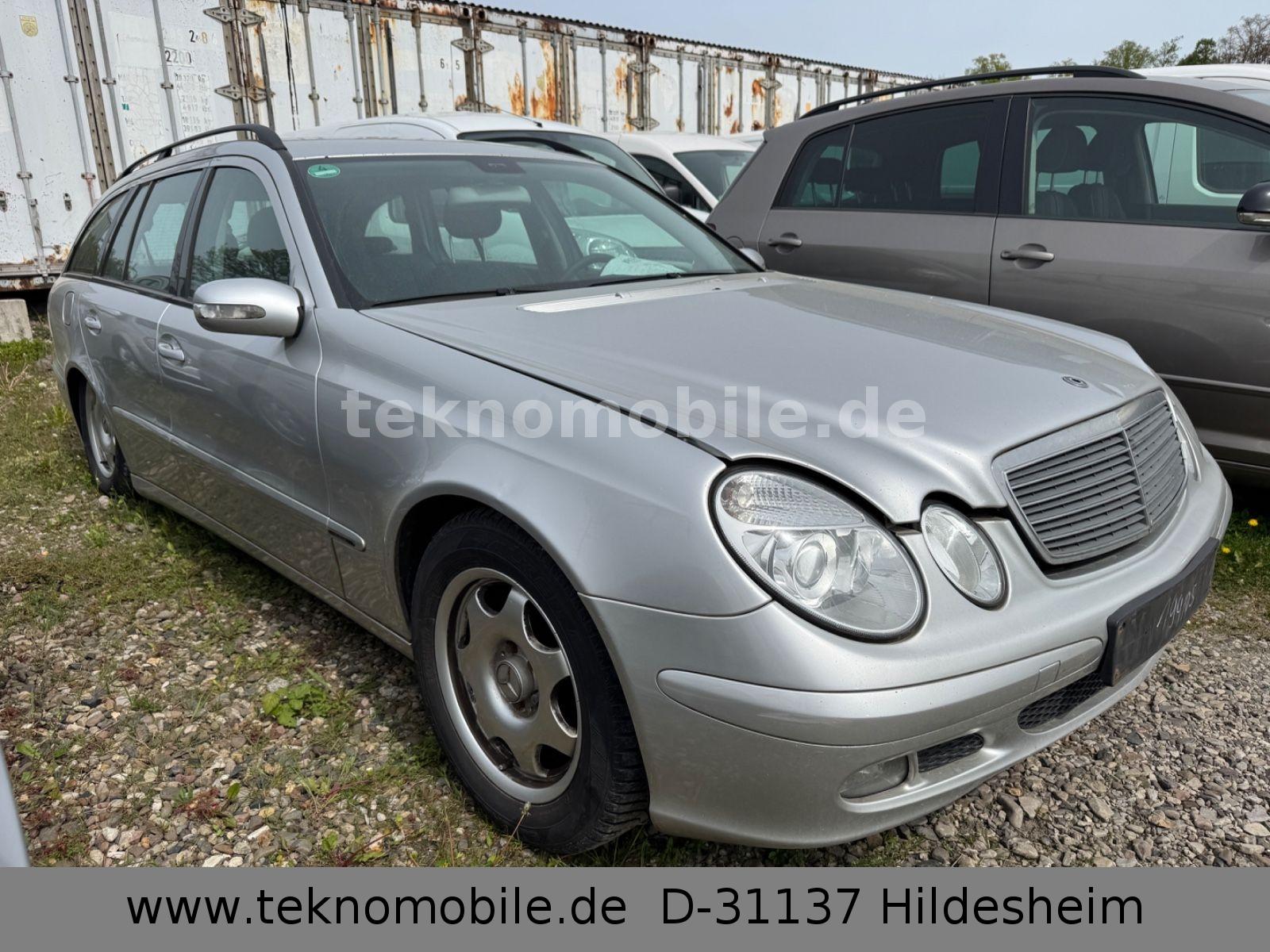 Mercedes-Benz E220 2005 — interior