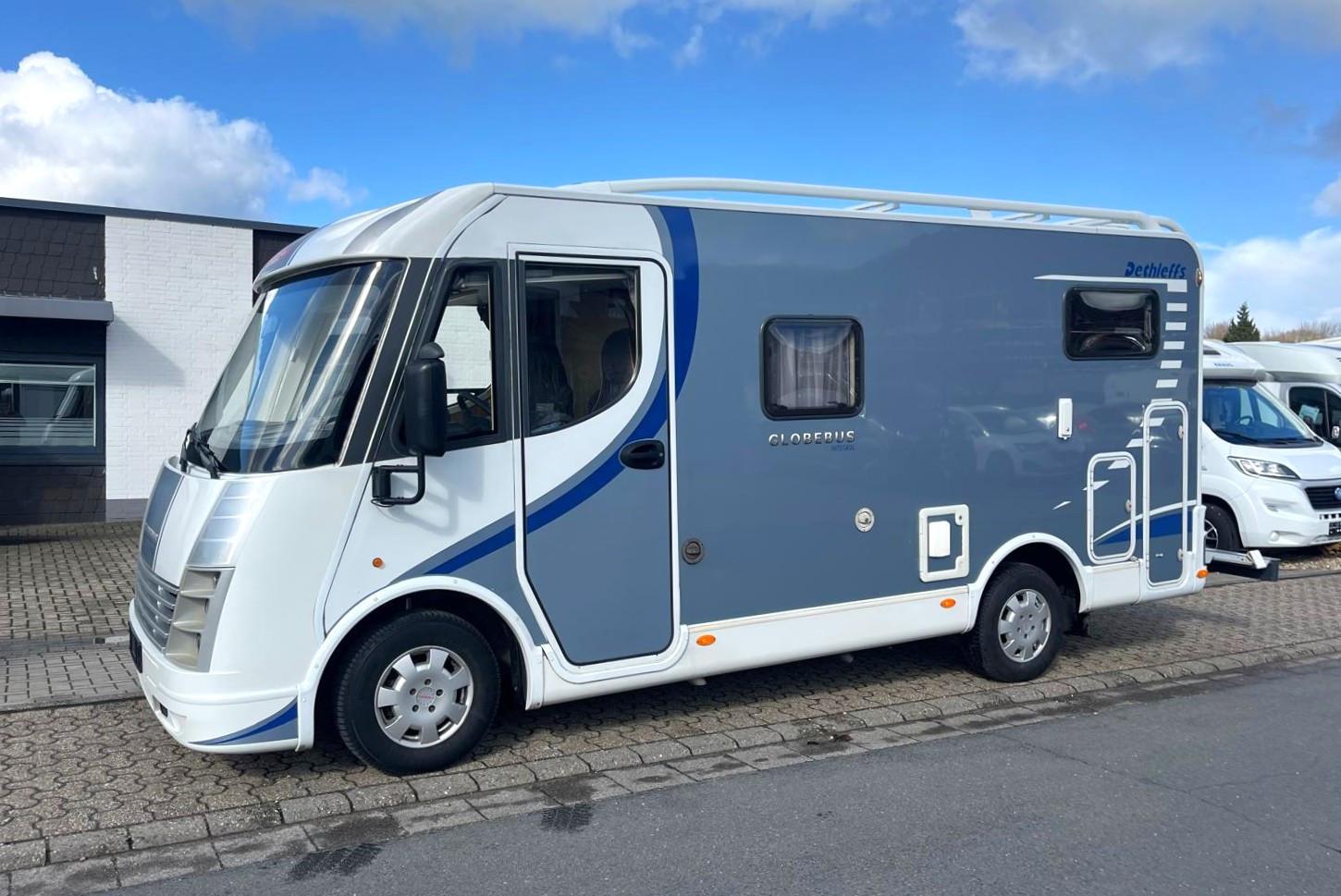 Dethleffs Globebus I 001 - Hub/Festbett - auto.Sat/TV -