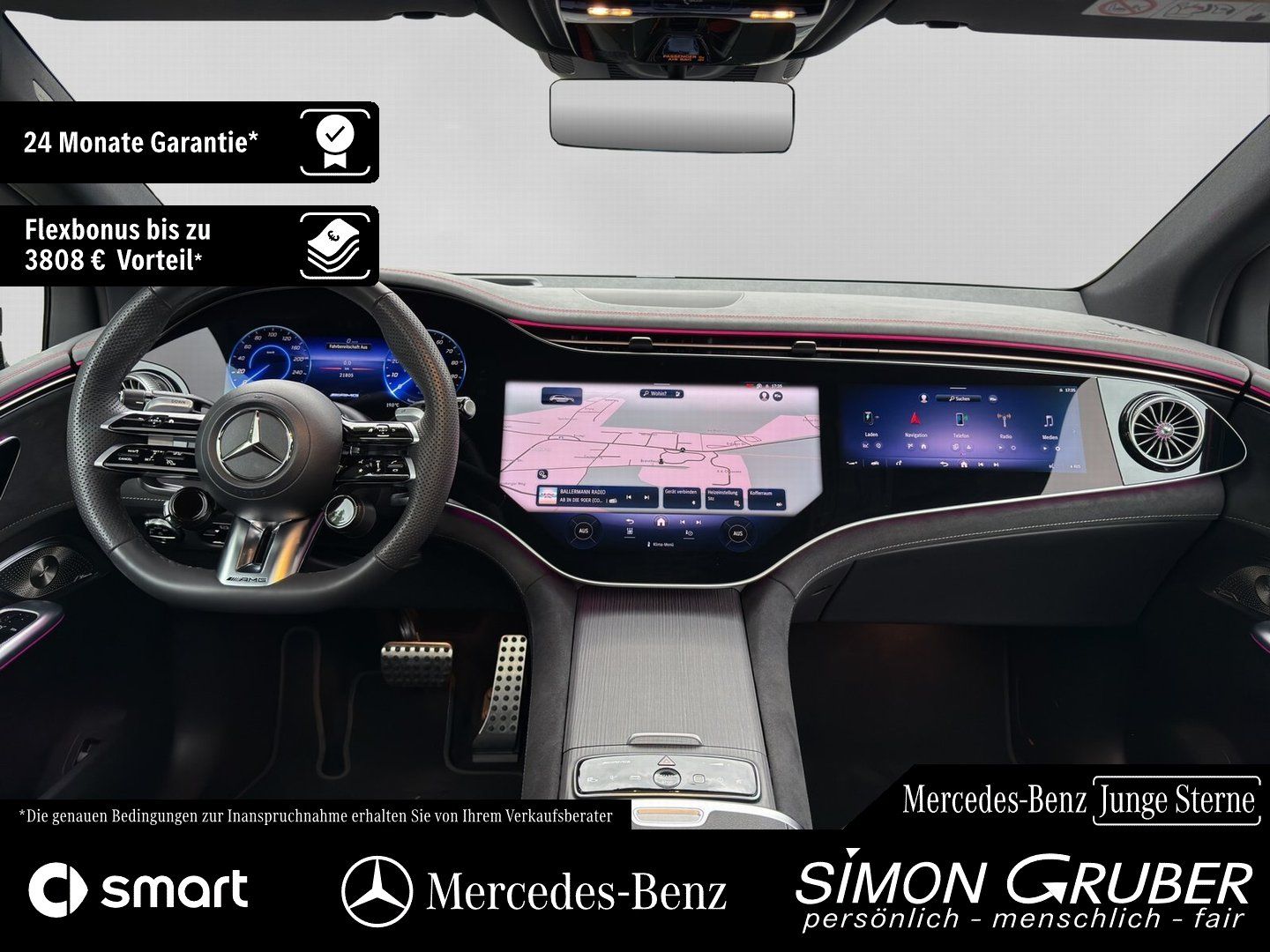 Fahrzeugabbildung Mercedes-Benz EQE 53 4M+ SUV AMG Dynamic+ ActiveRide DriversP