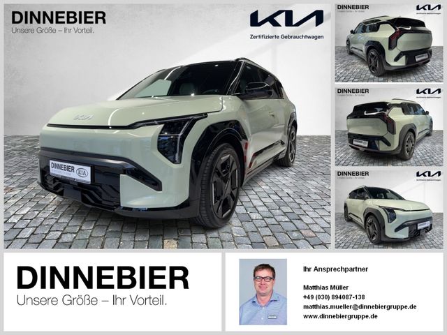 Kia EV3 GT-Line 81.4kWh LED+Glasdach+360°+Navi