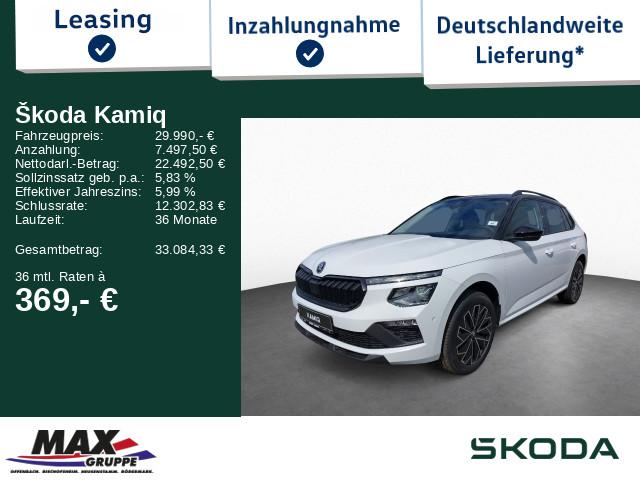 Skoda Kamiq Balance 1,0TSI 85kW MATRIXLED+KAM+NAVI+ACC