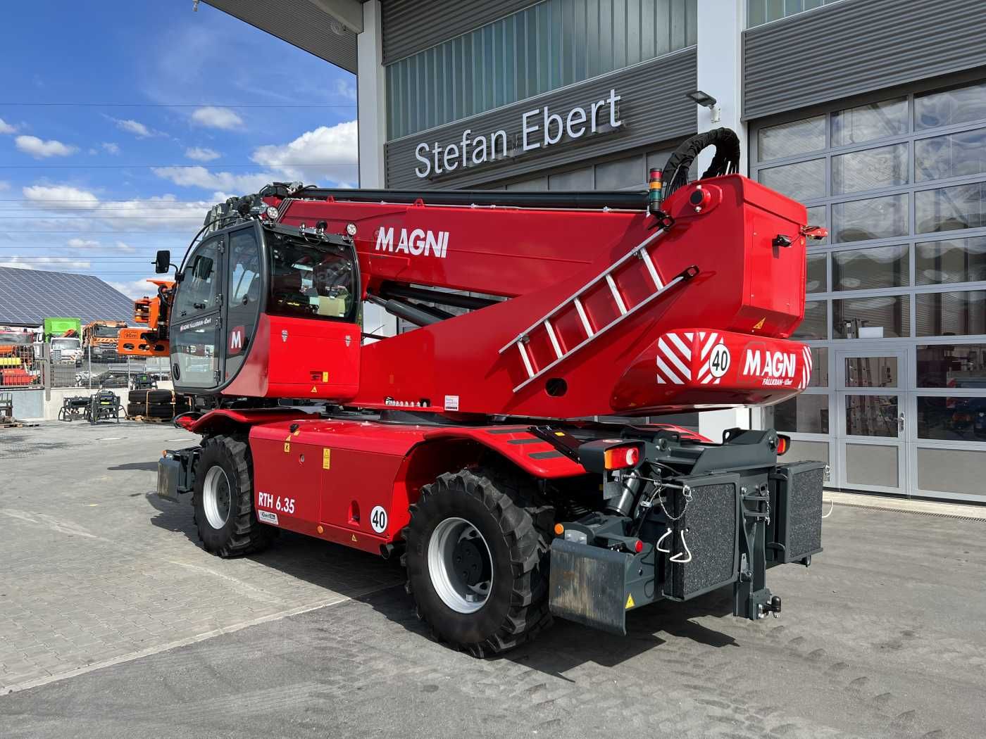 Fahrzeugabbildung Andere Magni RTH 6.35 SH / Fällkran / Westtech CS750