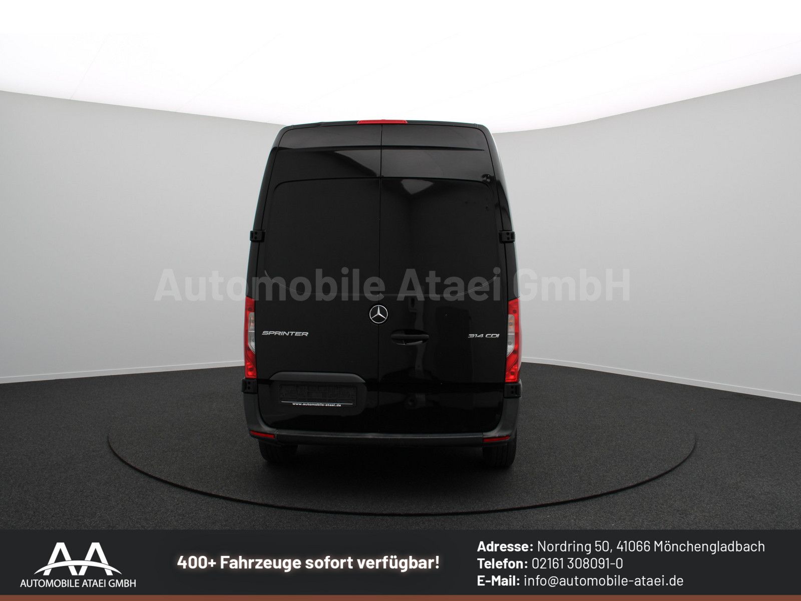 Fahrzeugabbildung Mercedes-Benz Sprinter 314 NAVI+ 3-SITZE+ 1. HAND 8570