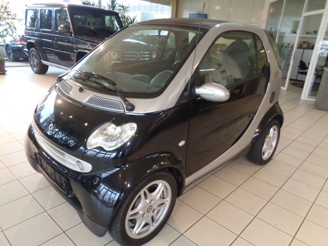 Smart ForTwo/Klima/Panorama/Passion/schwarz-silber/TOP