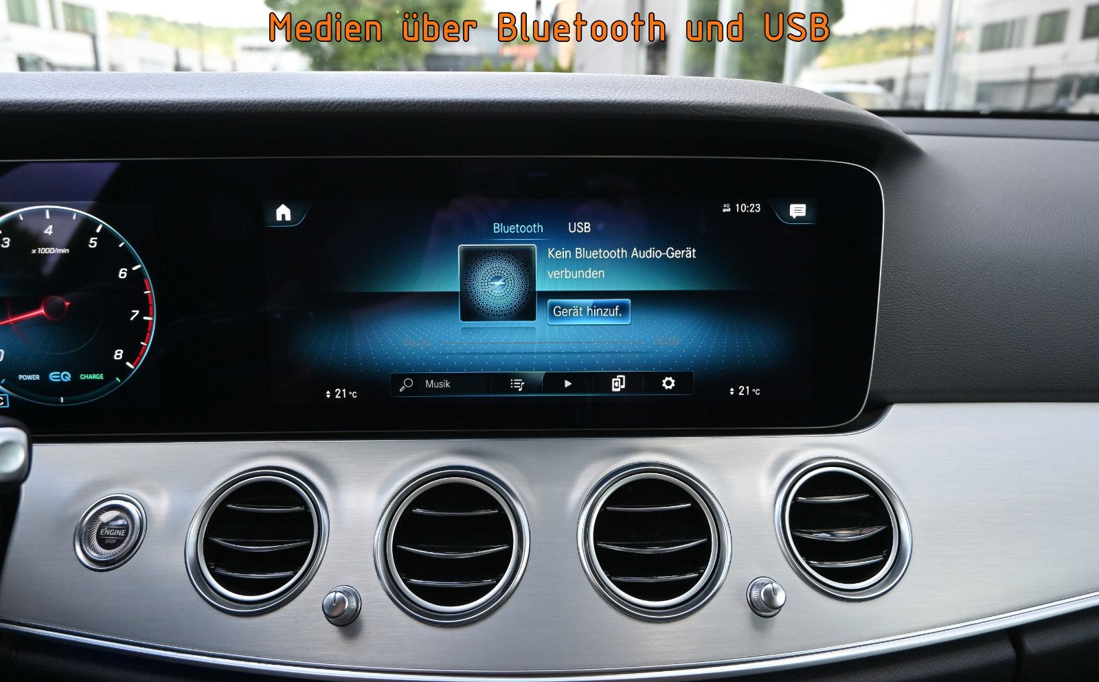 Fahrzeugabbildung Mercedes-Benz E 200 4Mat. T NIGHT °ACC°AHK°BURM°HUD°STANDHEIZ°