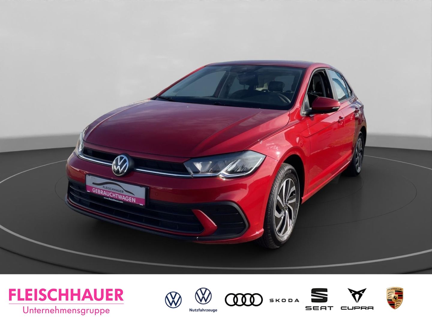VW Polo AppConnect SHZ Einparkhilfe v+h GRA LaneAss