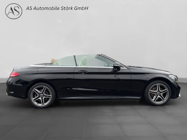 Fahrzeugabbildung Mercedes-Benz C 180 Cabrio AMG+Sportfahrwerk+Leder+Kamera+Spur
