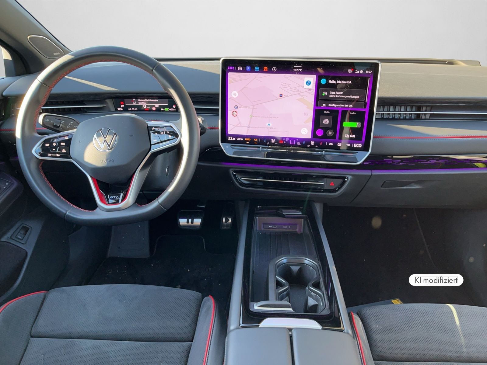 Volkswagen ID.7 GTX 4MOTION 86 kWh SOH 99% 360° AHK foto 4