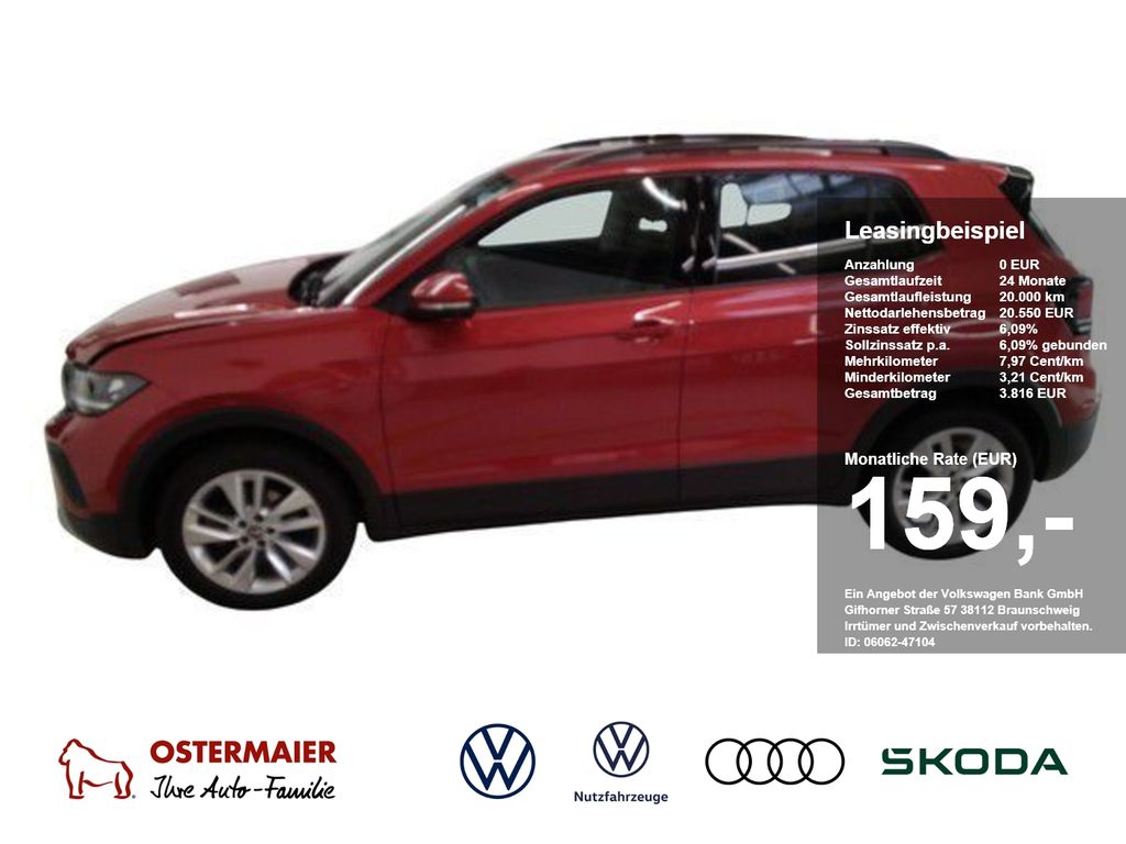 Volkswagen T-Cross LIFE 1.0TSI 95PS ACC.5J-G.VIRTUAL.2xPDC.