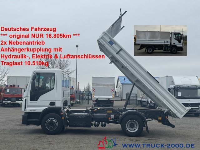 Iveco 80-210 Meiler 3 Seiten 3 Sitze AHK NUR 16 TKM