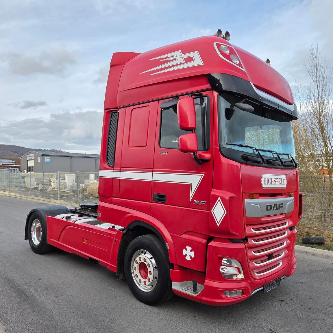 DAF XF 530. Retarder, Standklima