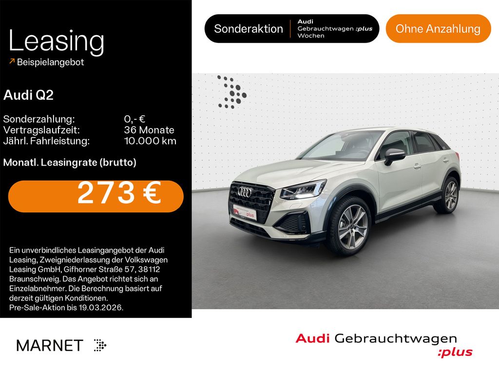 Audi Q2 Advanced 35 TFSI*Navi*LED*Alu*AHK*PDC*Virtual