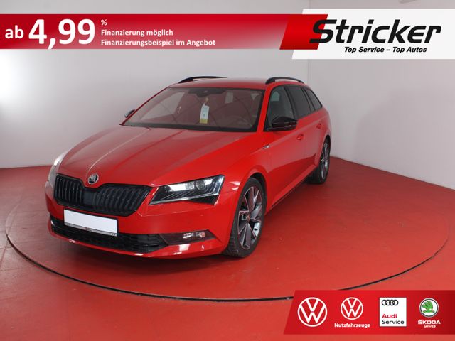 Skoda Superb Sportline 2.0TSI 237,-ohne Anzahlung Xeno