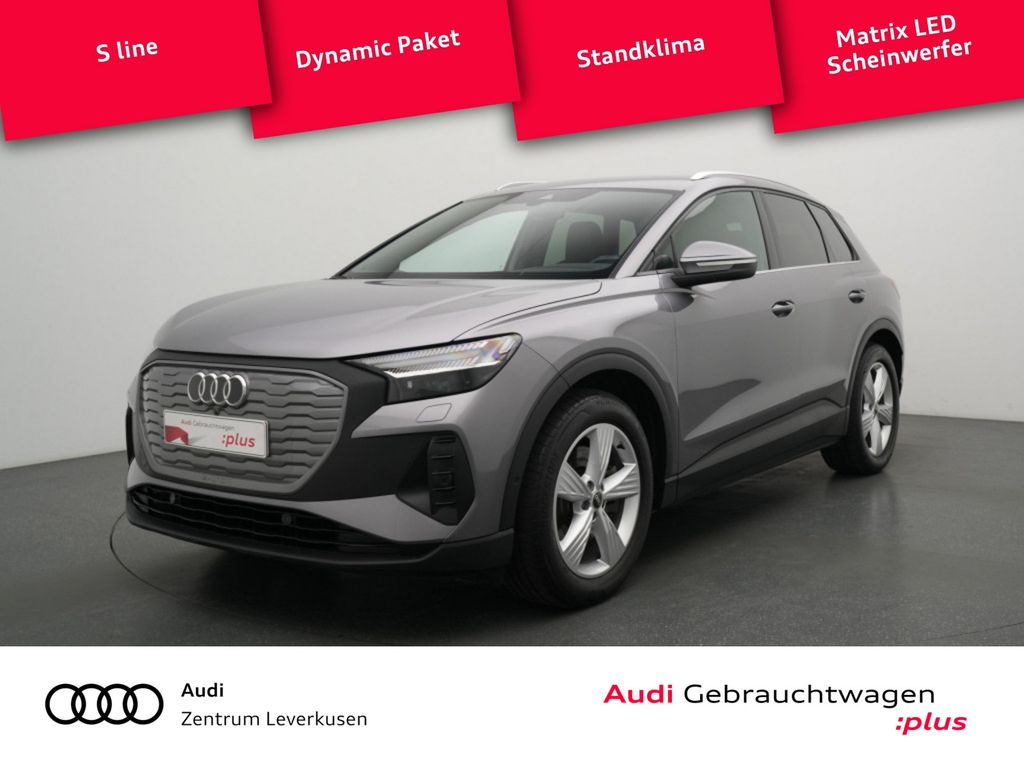 Audi Q4 S line 82KWH MATRIX AHK ACC LEDER NAVI VIRT