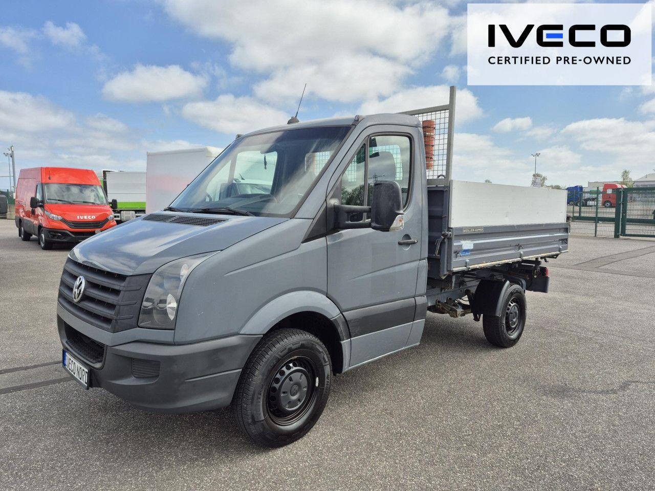 Volkswagen VW Crafter 35 2.0, Meiller 3-Seitenkipper, AHK