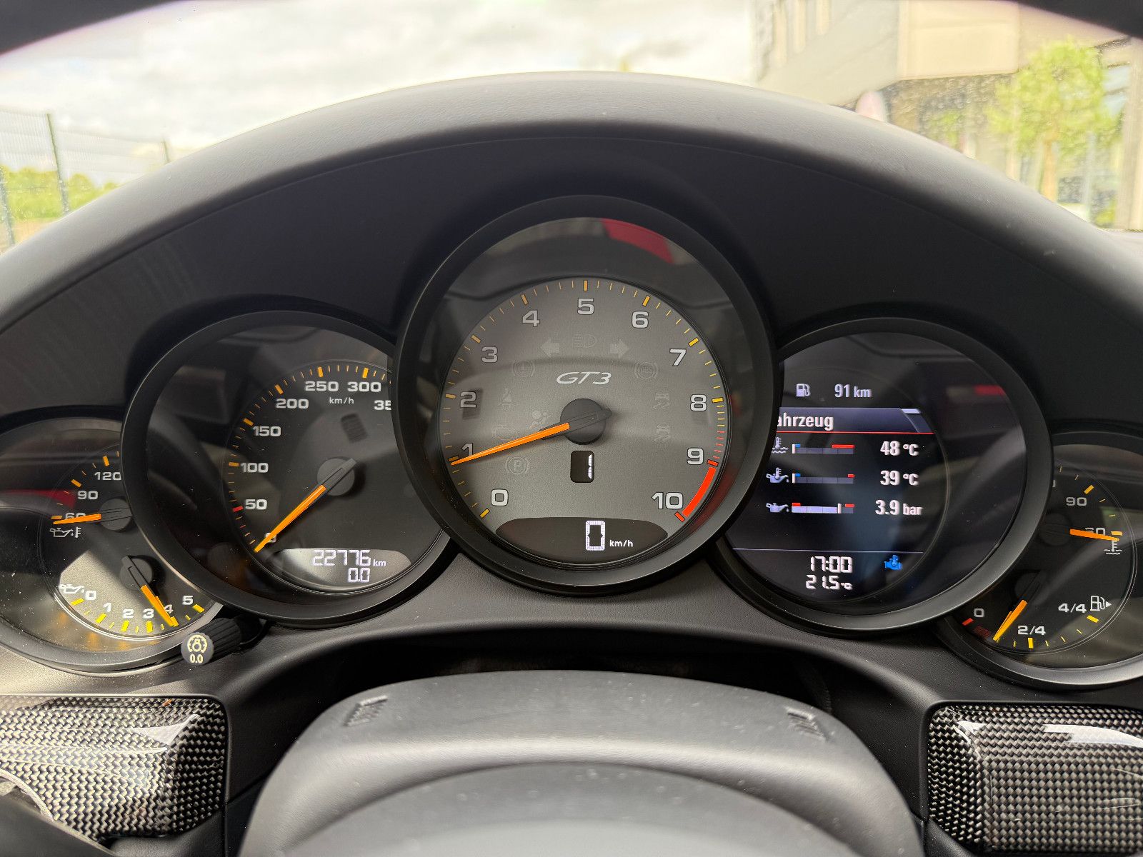 Fahrzeugabbildung Porsche 991.2/911 GT3 Touring-Lift-Approved-BOSE-Steuer