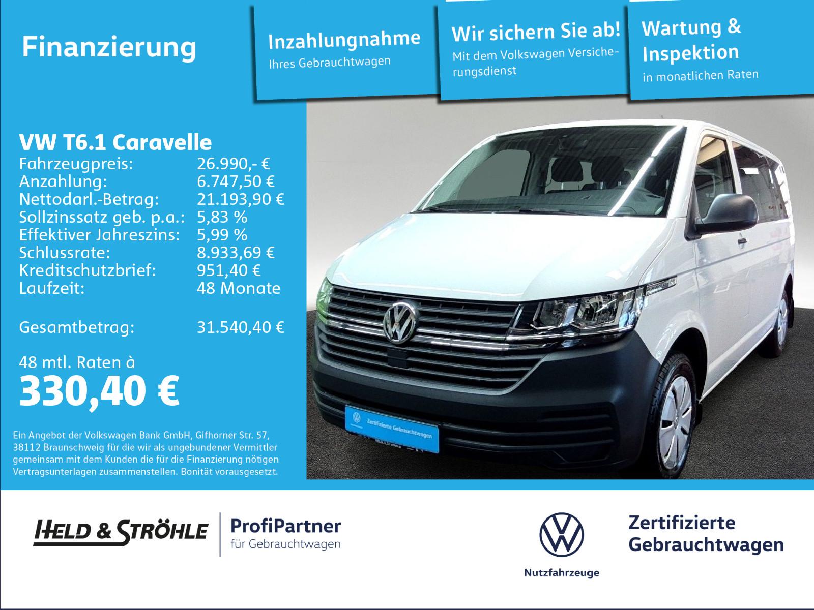 Volkswagen T6.1 Caravelle Trendline 2.0 TDI 9S PDC DAB