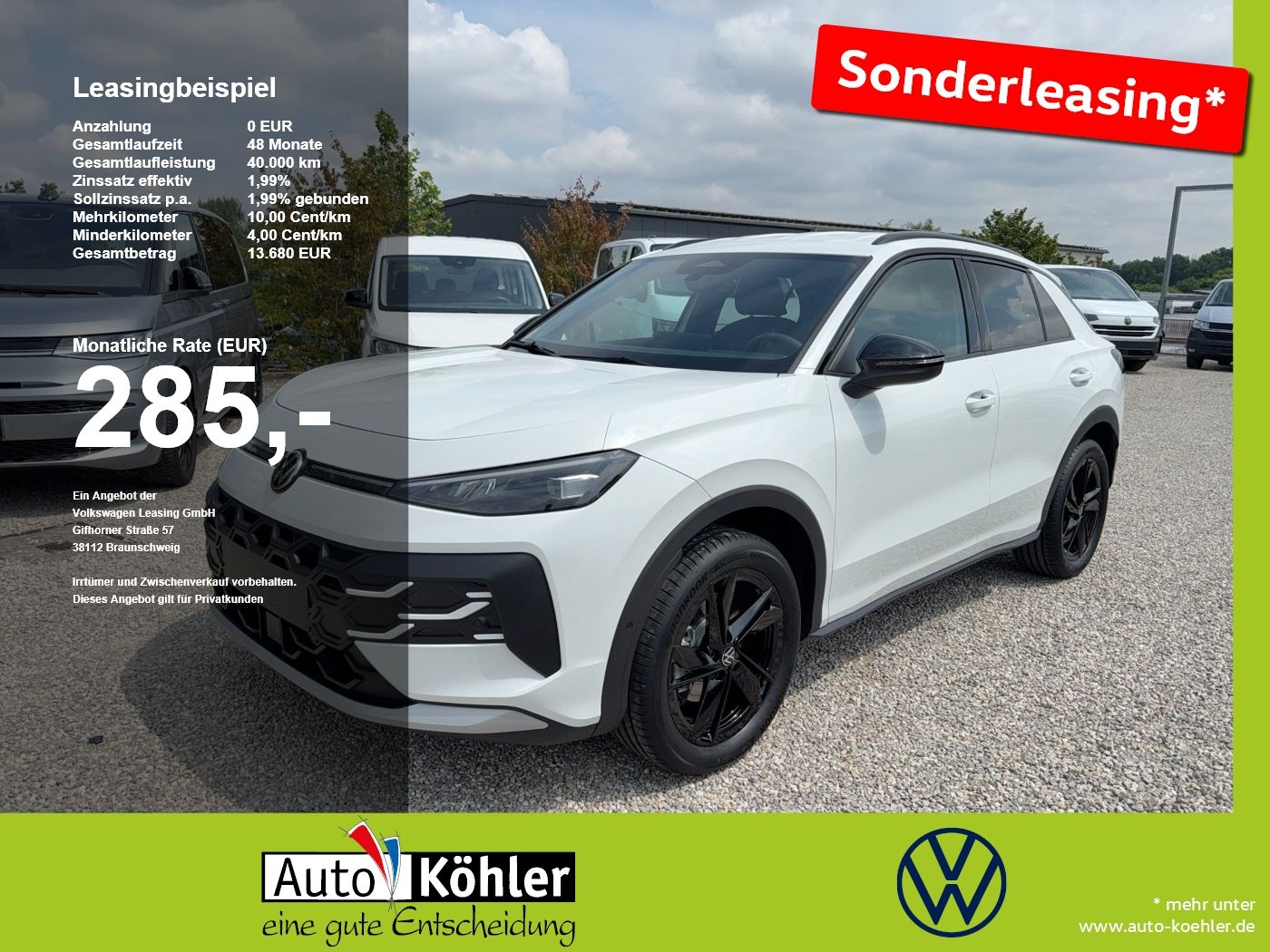 Volkswagen T-Roc Style 1.5 l eTSI OPF DSG AHK/CarPlay/ACC
