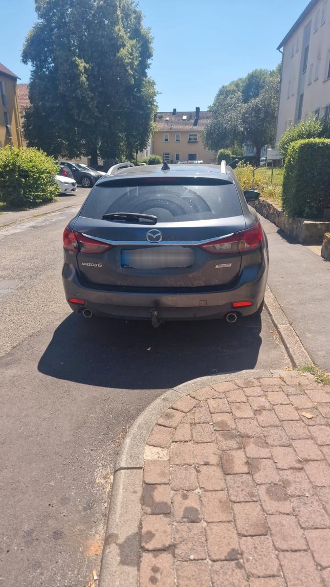 Mazda 6 2013 — rear view