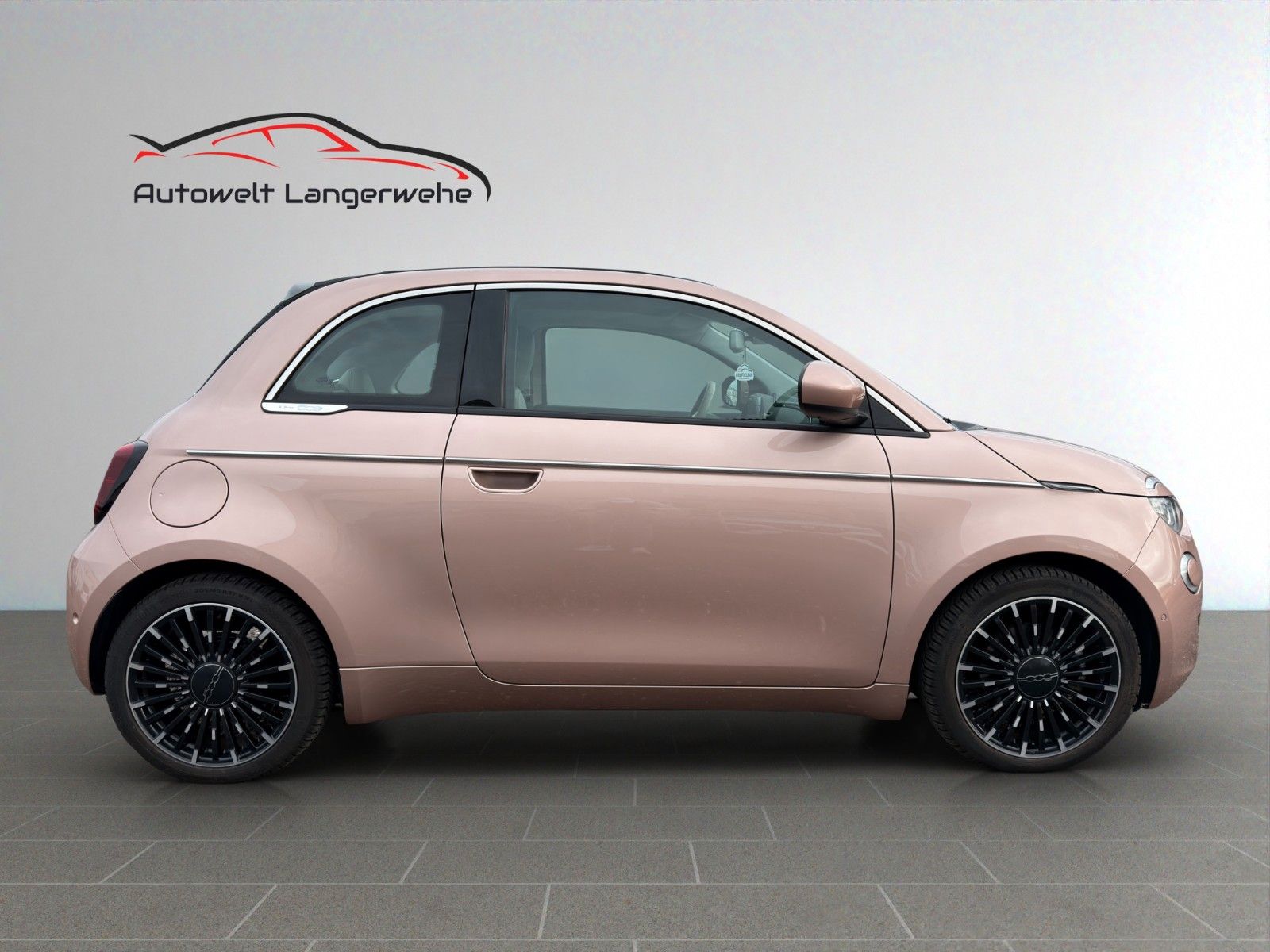 Fiat 500e* La Prima*Navi*Apple*SHZ*RFK*1.Hand*Cabrio* imagem 3
