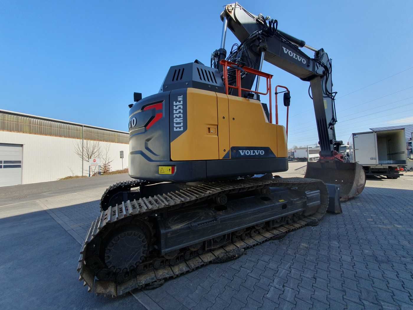 Fahrzeugabbildung Volvo ECR 355E NL / nur 534h! / HS25 / Schild / 1x TL