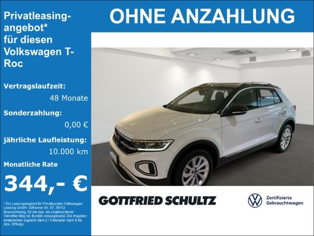 Volkswagen T-Roc Style 1.5 TSI DSG AHK LED Navi Parkpilot