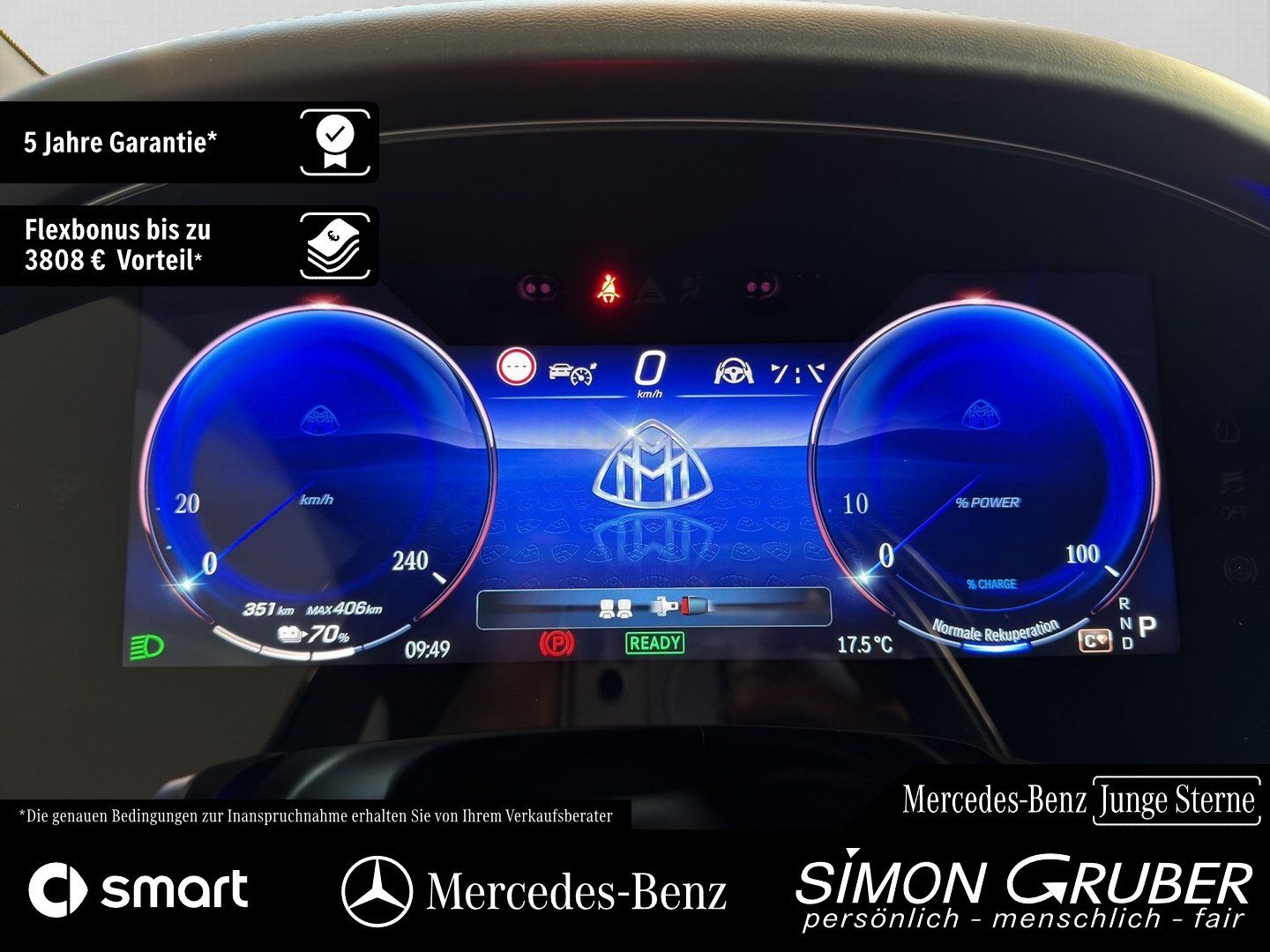 Fahrzeugabbildung Mercedes-Benz EQS 680 SUV Maybach Night Series First Class