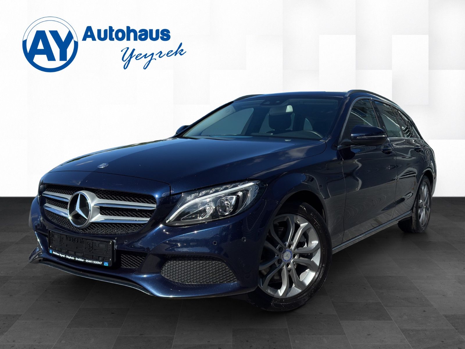MERCEDES-BENZ C 200 T d 7G-Tronic Plus Avantgarde*AHK*LED*Spur