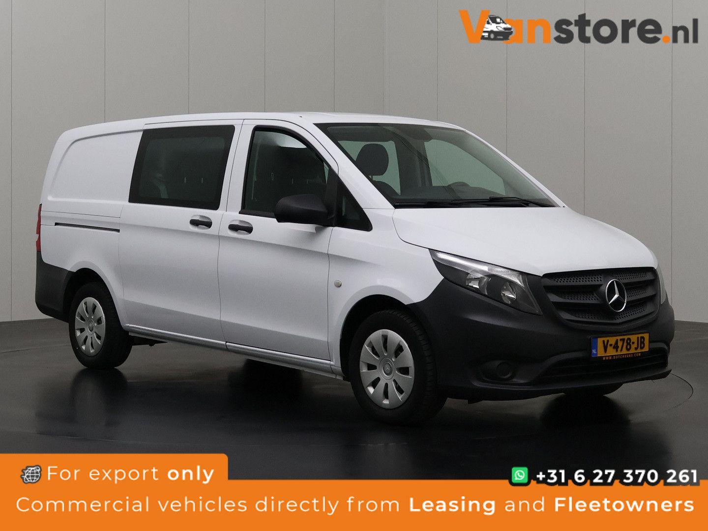 Mercedes-Benz Vito 111CDI Lang Dubbele Cabine | Navigatie | Ca