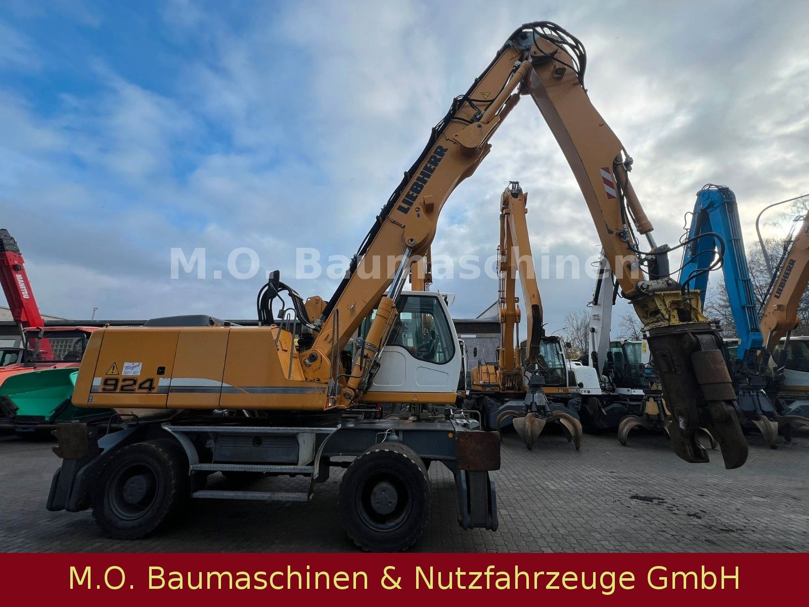 Fahrzeugabbildung Liebherr A 924 C Litronic /Schrottschere/Umschlagbagger