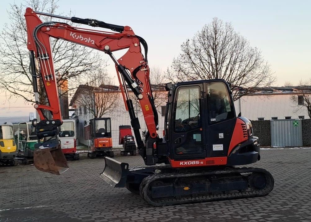 Kubota KX085-5, Bj. 25, 150 BH, hydr. VA, Tilt HS08