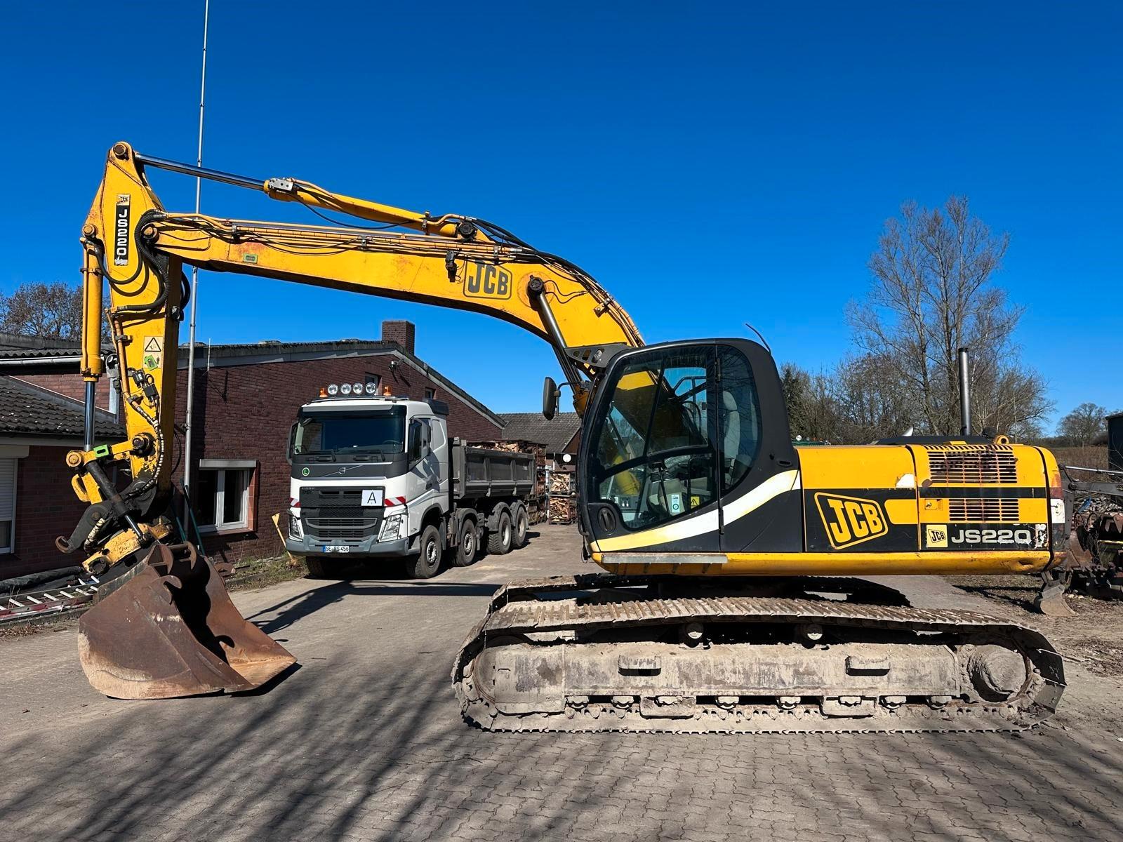 JCB JS 220 LC ISUZU Turbo 175 Hp Rototilt Klima