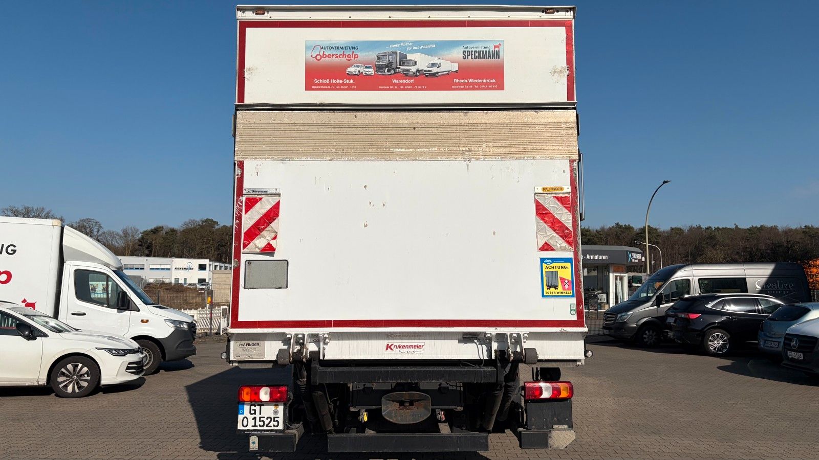 Fahrzeugabbildung Mercedes-Benz Atego 1524 Koffer LBW