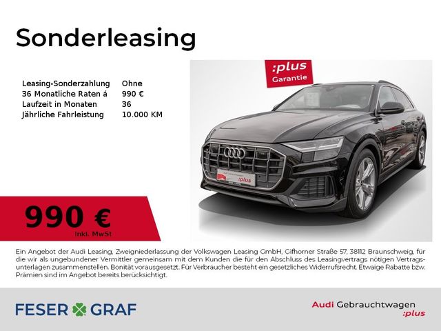 Audi Q8 45 TDI qu.,LED,AZV,ad.Air,Leder,ACC,Pano