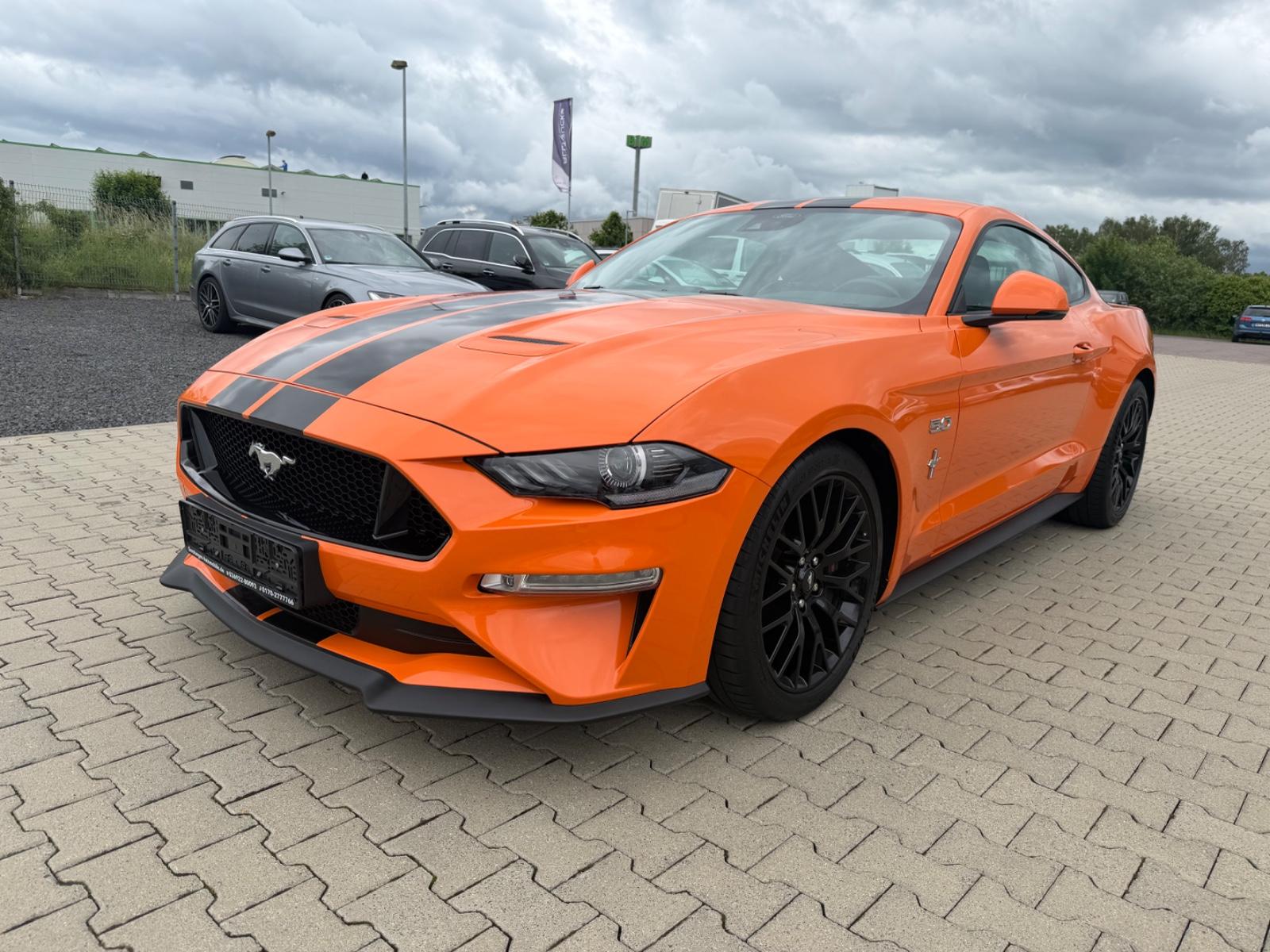 Ford MUSTANG GT FASTBACK LEDER LED NAVI KAMERA PDC
