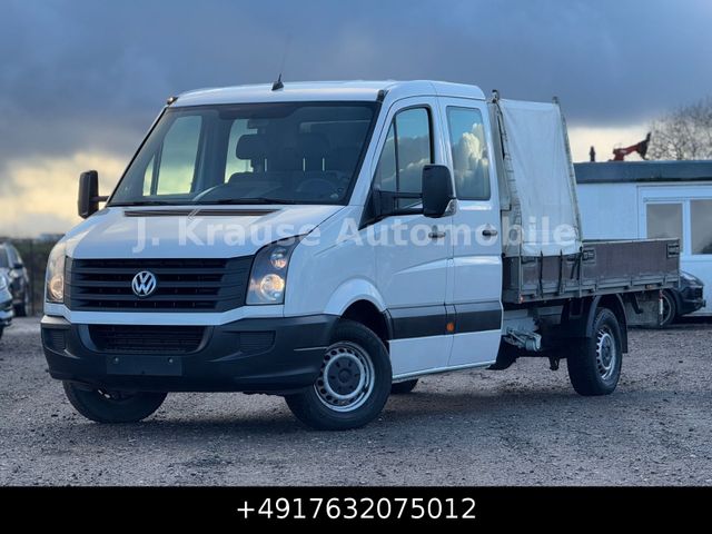 Volkswagen Crafter Pritsche 35 lang L3 DoKa 7-Sitze Stdhzg