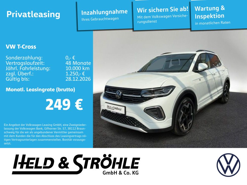 T-Cross R-Line 1.0 l TSI DSG ACC SHZ IQ.LIGHT