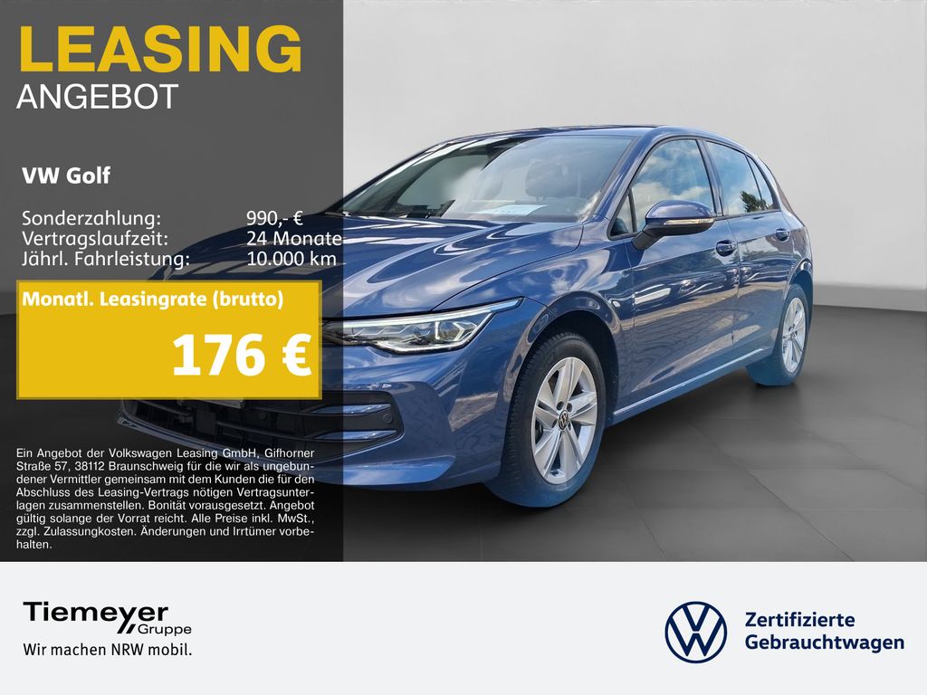 Golf 1.5 TSI LIFE IQ.LIGHT HuD ASSIST KEYLESS