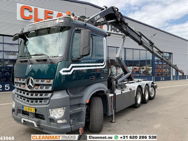 Mercedes-Benz Arocs 3251 8x4 Euro 6 Hiab 28 Tonmeter laadkraan