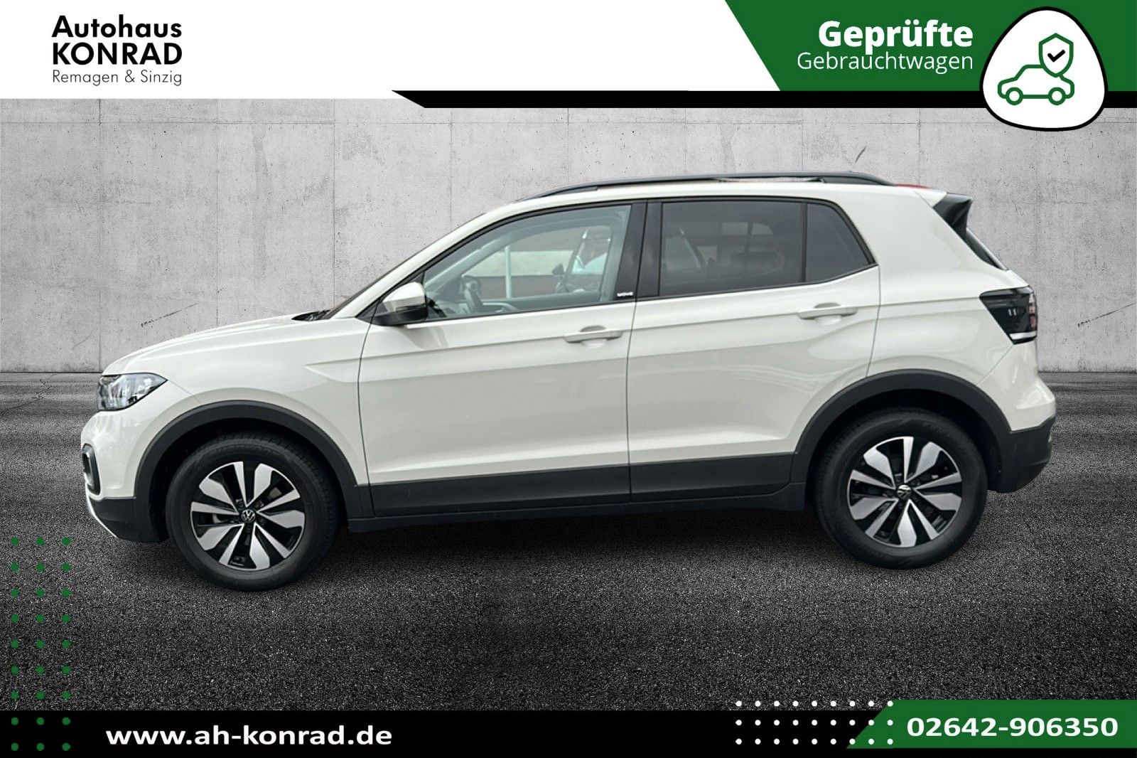 Fahrzeugabbildung Volkswagen T-Cross 1.0 TSI Move+PDC+Sitzhzg.+AHK