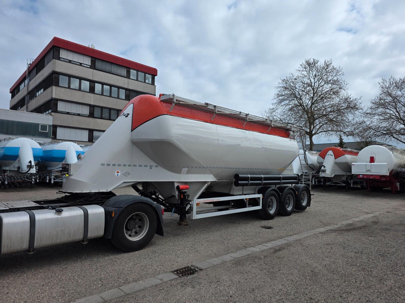 Feldbinder 4 x 36m³ Zementsilo / 4500Kg / Top Condition!