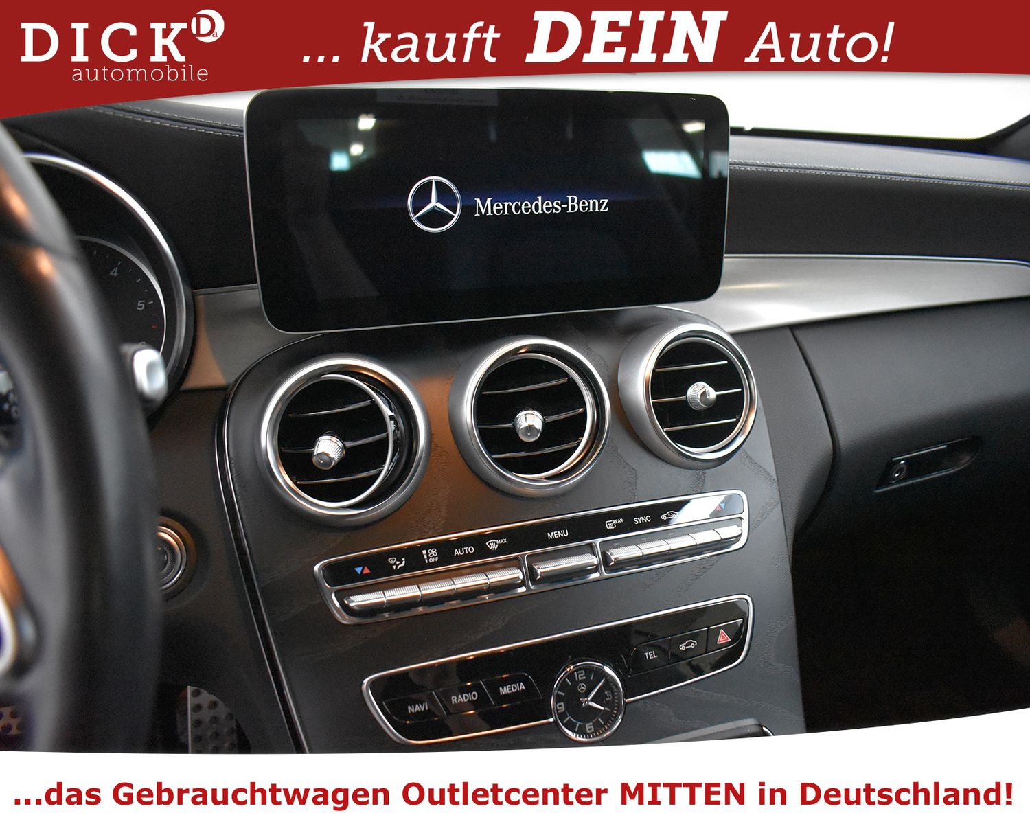 MERCEDES-BENZ C 220d Cabrio AMG Line COMAND+LED+MEMO+BURM+KAM+ - Image 12