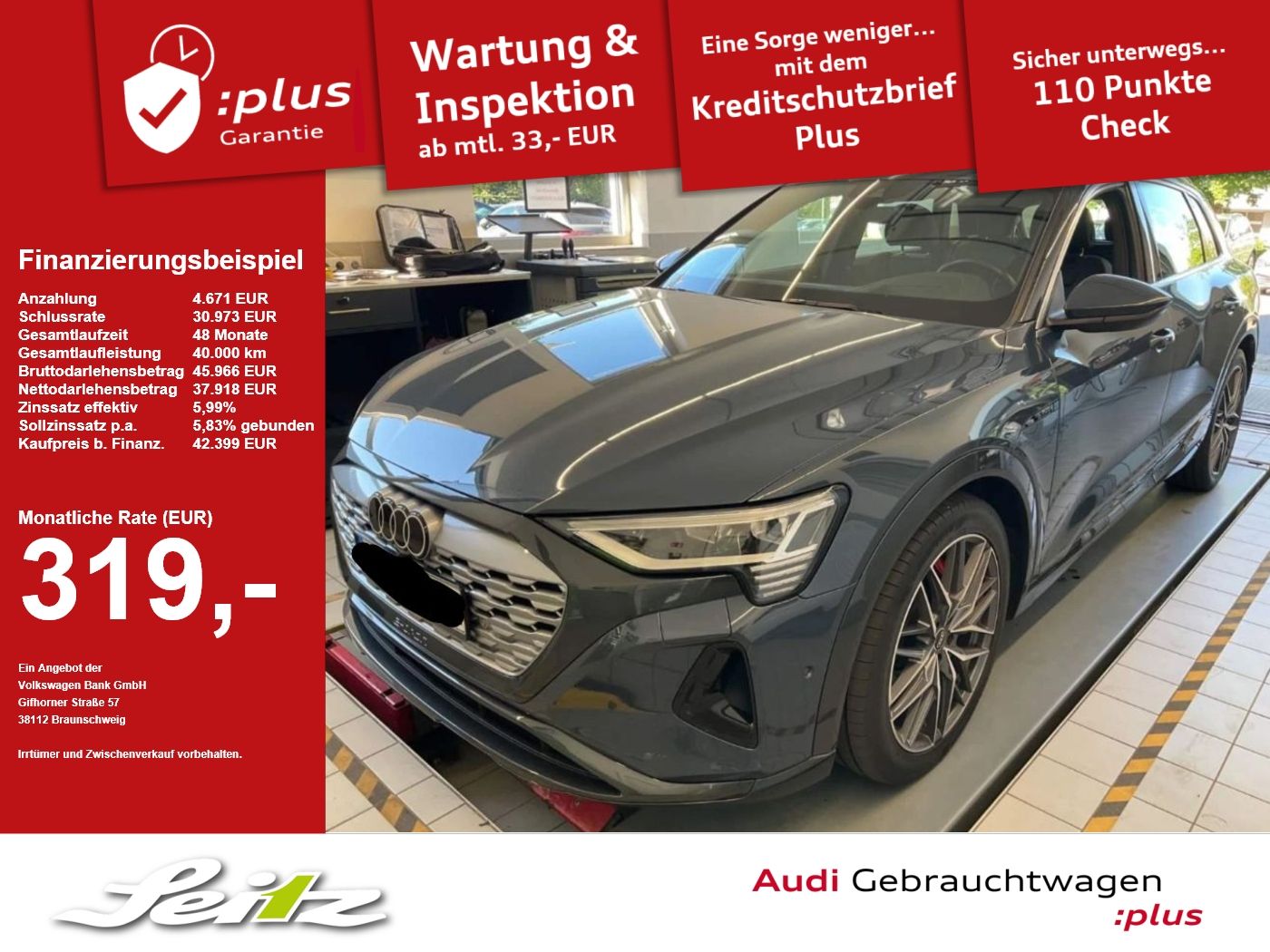 Audi Audi Q8 e-tron 50 quattro advanced *MATRIX*HEAD-UP