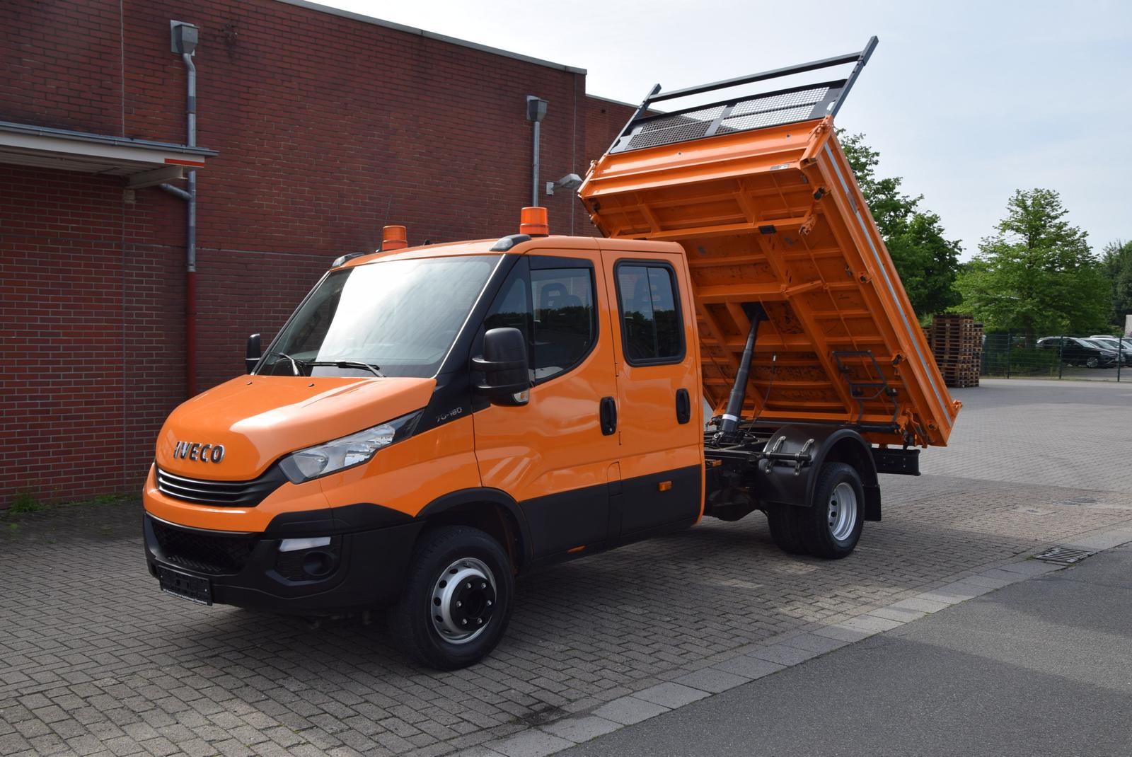 Iveco Daily Doka 7-Sitzer Meiller Kipper AHK Standheiz