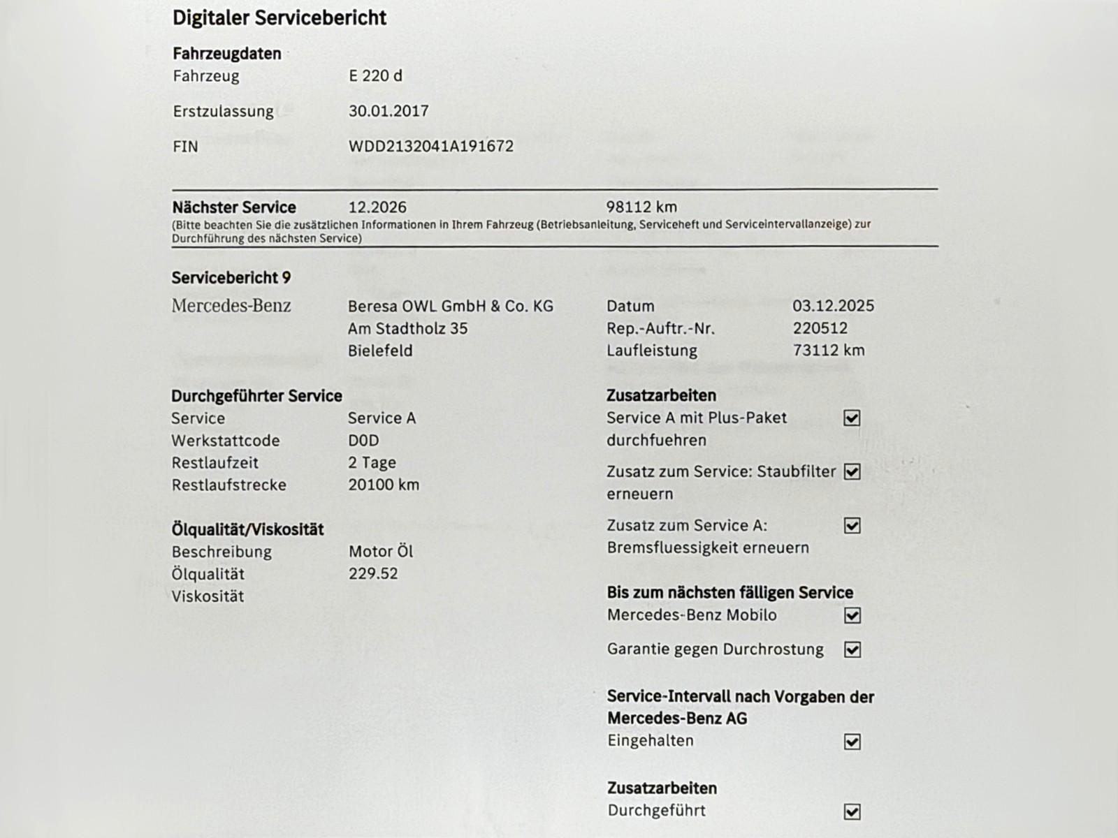 Mercedes-Benz E 220 D T AVANTGARDE* FINANZIERUNG MÖGLICH*