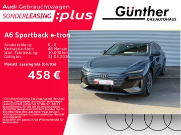Audi Leasingangebot: Audi A6 Sportback e-tron S LINE+WINTERRÄDER+AHK+MATRI
